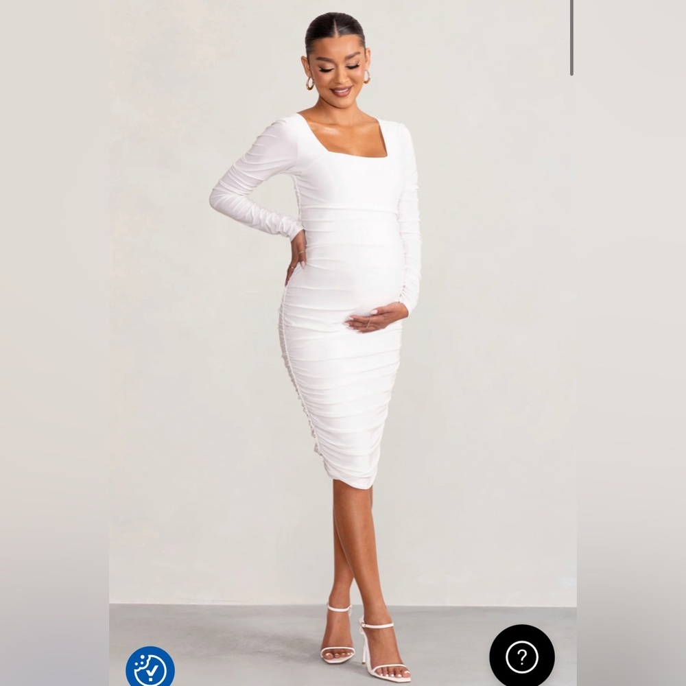 NEVER WORN and recently bought! Elegant maternity/pregnancy dress!